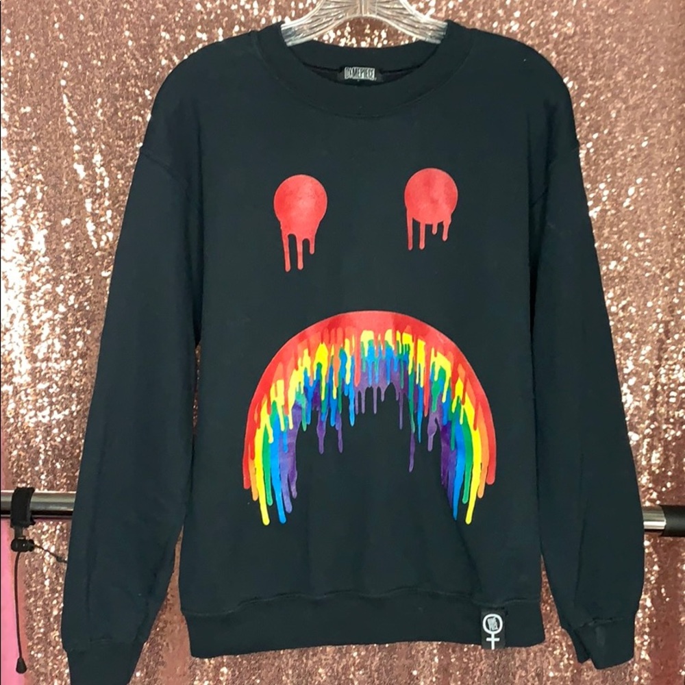 Dime piece Sad rainbow sweatshirt